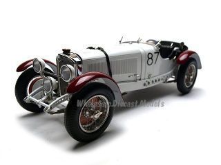 1931 MERCEDES SSKL #87 WHITE ELEPHANT 1/18 BY CMC 055  