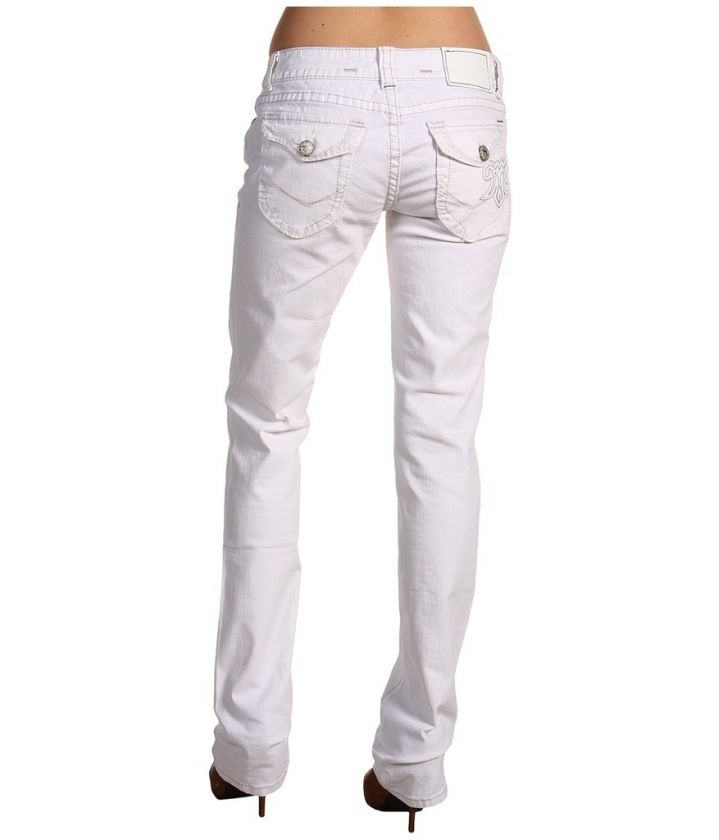 MEK Denim New Dusseldorf Straight White NWT $135  