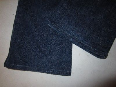 EZRA FITCH JEANS size 28 x 31 Beaten Up Blue Wash BOOT CUT Abercrombie 