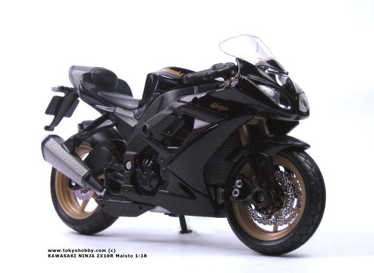 KAWASAKI NINJA ZX10R ZX 10R 118 Maisto NEW 2010   