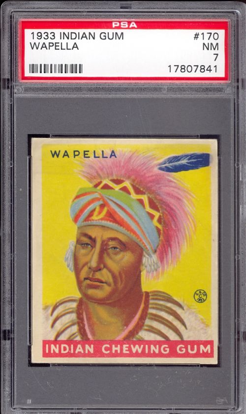 26) 1933 33 R73 GOUDEY INDIAN GUM SERIES OF 288 PSA SET CARDS NATIVE 