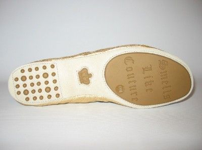 JUICY COUTURE MANDY WOMENS BALLET FLAT SHOE 8 $195  