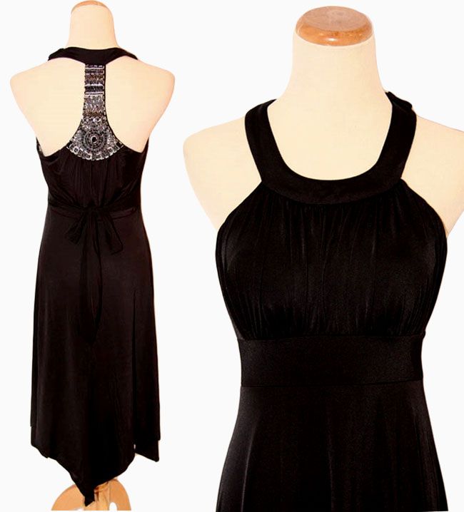 SPEECHLESS $67 Black Junior Day Social Evening Dress  