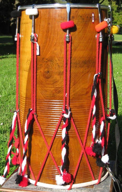 PUNJABI BHANGRA DHOL TAALI WOOD (SHEESHAM) Tabla  