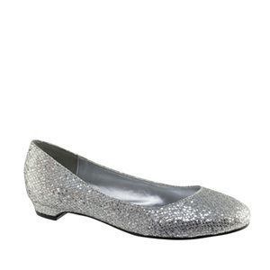 NEW Tamara, Prom, Bridal, Pageant, Interview, Glitter, 1/2 Heel Shoe 