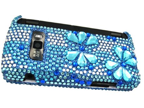   crystal hard skin case cover for lg env touch vx11000 easy access to