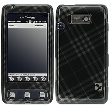 CRYSTAL 2D CASE COVER LG FATHOM VS750 SMOKE DIAGONAL CH  