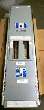 Cutler Hammer 400amp 600v main PRL2 panelboard interior  