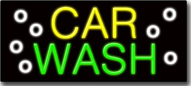 BRAND NEW CAR WASH 32x16 OUTDOOR NEON SIGN 510 0328  