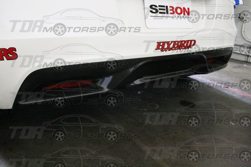 SEIBON 11 12 CR Z/CRZ Carbon Fiber Rear Diffuser ZF1  