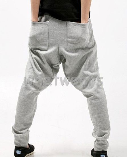 Mens Korea Style Harem Shifting Gear Pants 4 Color Z83  