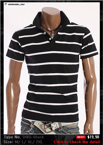 Doublju1 Mens Short sleeve polo shirts Collection  