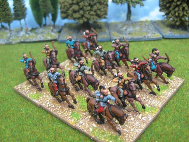 15mm Ancient DBM DPS painted Huns Horse Archer EXHU005  