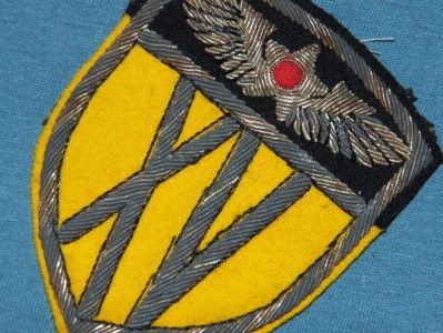 PATCH WW2 US ARMY AIR CORPS 15TH XVTH AIR FORCE BULLION ITALIAN MADE 