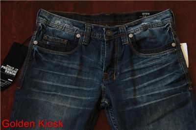 New With Tags Buffalo STEW Slim Six Fit Denim size 30x32 Jeans for men 