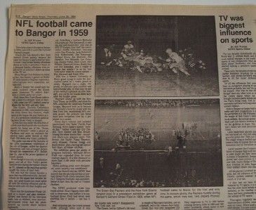 Vintage BANGOR MAINE SESQUICENTENNIAL NEWSPAPER 1984  