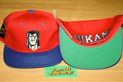 Vintage LIU KANG Mortal Kombat snapback hat NWT 1993  