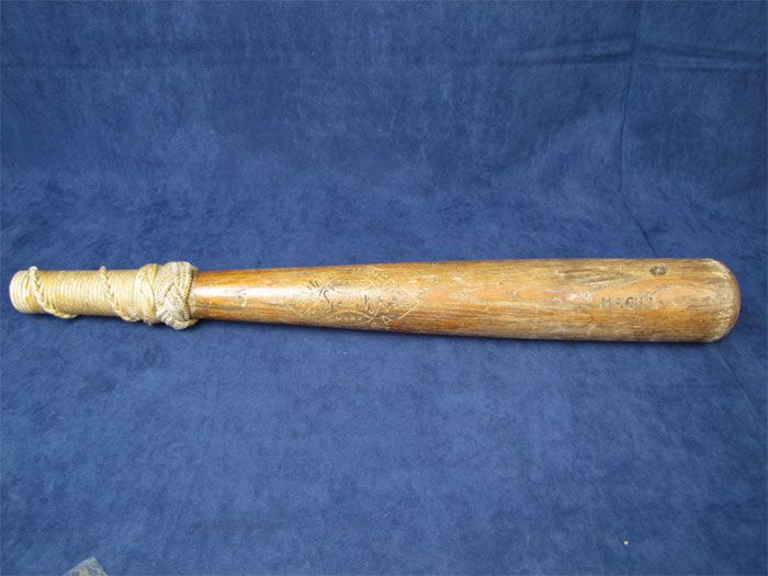 FISH BAT Made From A Spalding Baseball Bat Club Knocker  