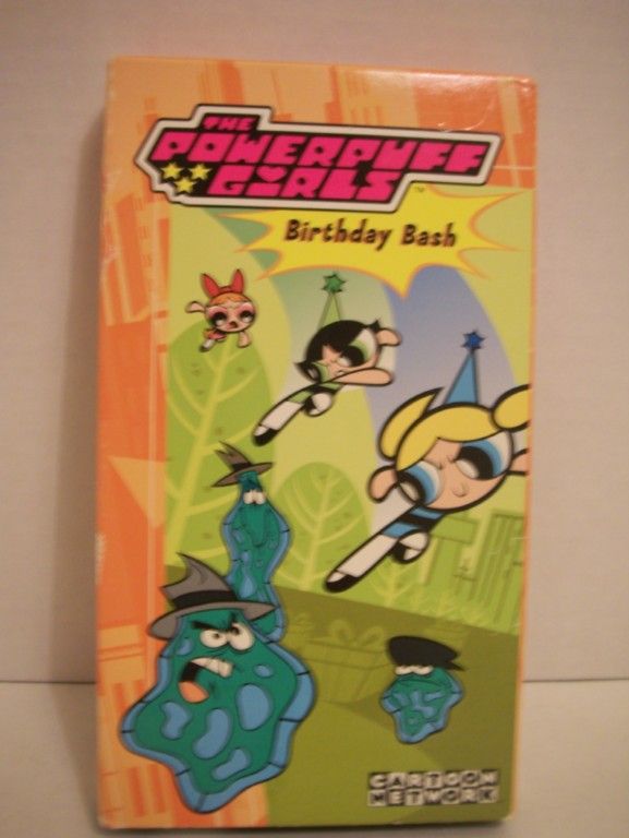 The POWERPUFF Girls Birthday Bash Childrens VHS Tape 014764165837 on ...