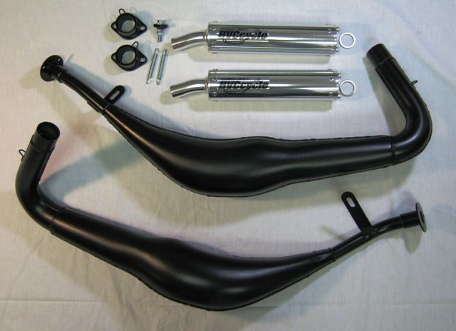 Yamaha RD, RD350 GP Style Exhaust Expansion chambers, RD250, R5, DS7 