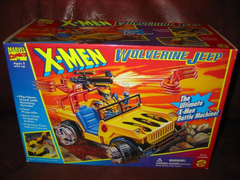 Wolverine Jeep X Men Marvel Comics Super Heroes MIB 96  