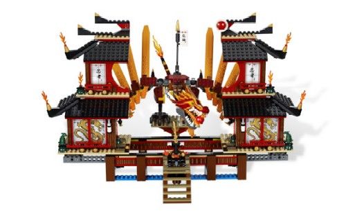 LEGO NINJAGO FIRE TEMPLE 2507  