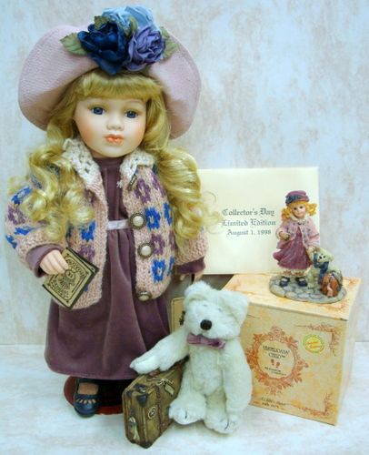 BOYDS BEARS Brittany Lifes Journey RESIN Doll 4906  