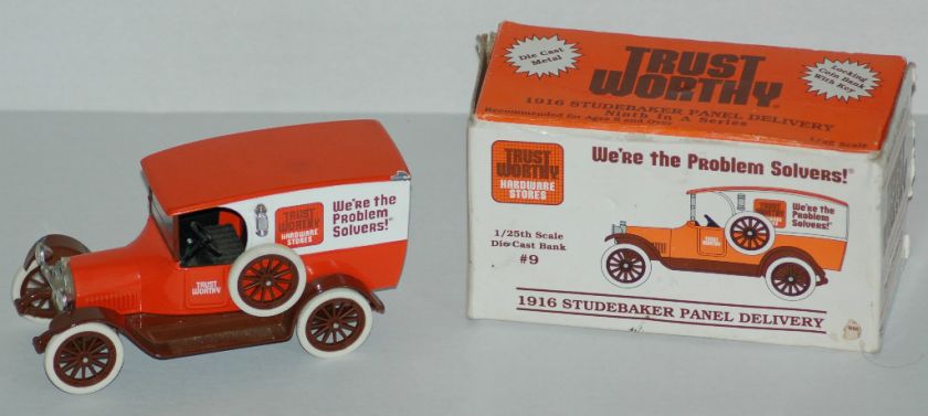   Classic 1916 Studebaker Trust Worthy Die Cast Bank ~ in GUC  