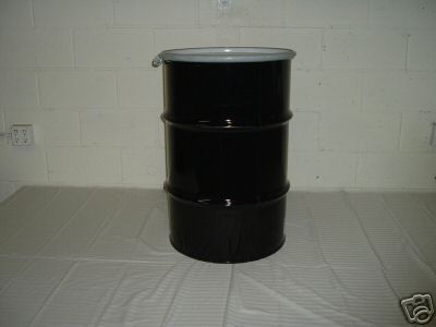 Barrels,New 30 Gallon Steel Barrel,Drum,Open Top  