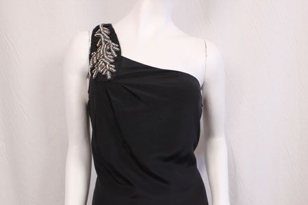 414 TIBI New York Dress One Shoulder Runway 8 M #00088T  