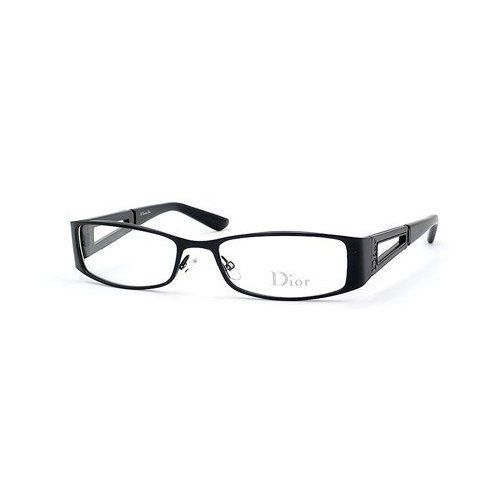 DIOR 3691 0SWM BLACK SEMI MATTE METAL EYEGLASSES  