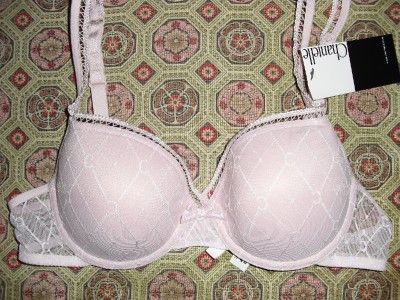 36A BRA CHANTELLE GRAPHIE T SHIRT BRA PINK 2596 NWT  