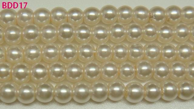 230pcs 3mm IVORY Faux Pearl Glass Round Necklace Jewelry finding Beads 