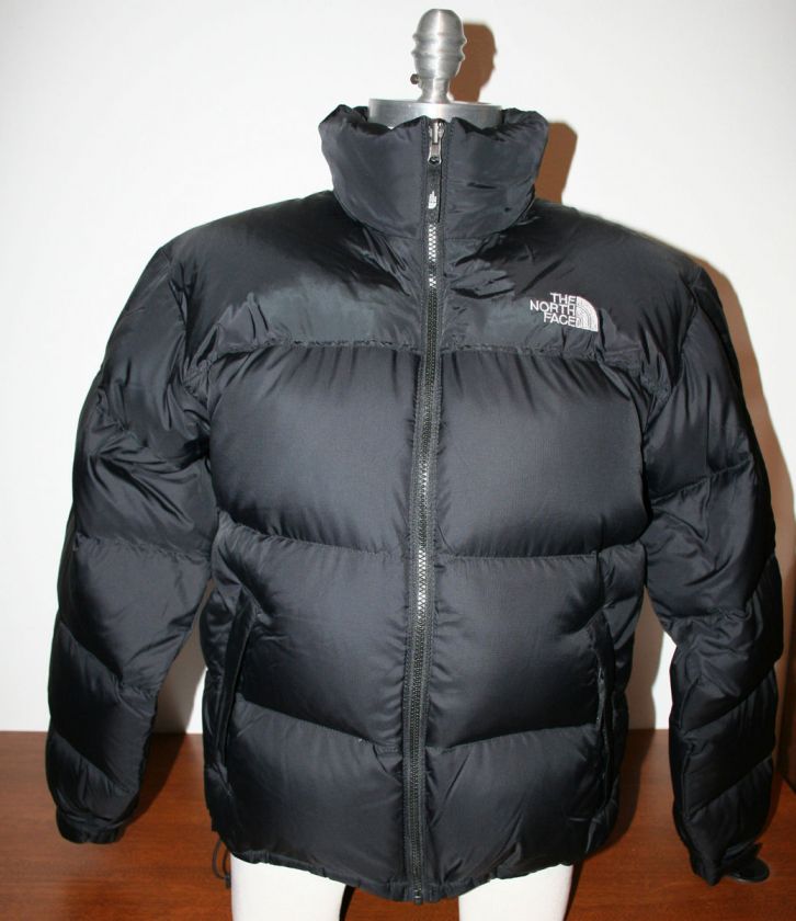 NEW MENS THE NORTH FACE NUPTSE 700 BLACK DOWN COAT JACKET S SIZE SMALL 