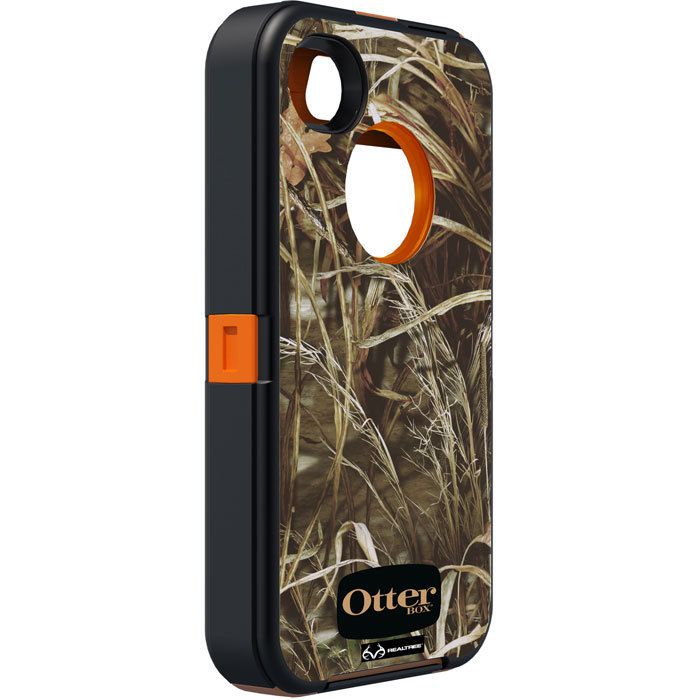   DEFENDER CASE FOR APPLE IPHONE 4 4S   MAX 4HD BLAZED REALTREE CAMO NEW