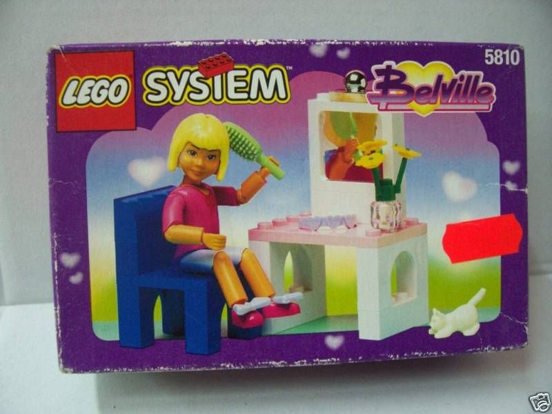 Lego Belville 5810 VANITY FUN MOC, 1995  