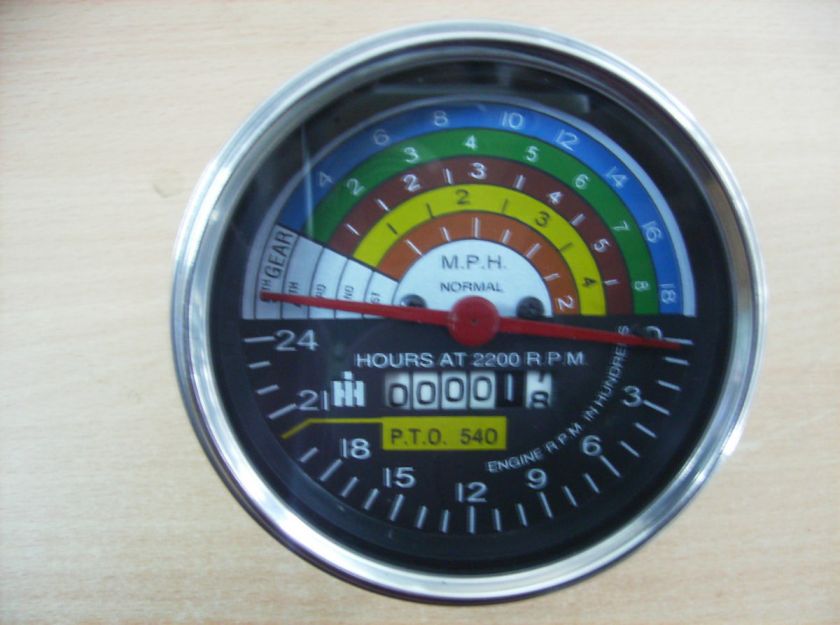 IH FARMALL 504 TACHOMETER  