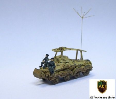 Metal Troops 6041 1/144 Schwerer Panzerspähwagen + Crew MTX02W  