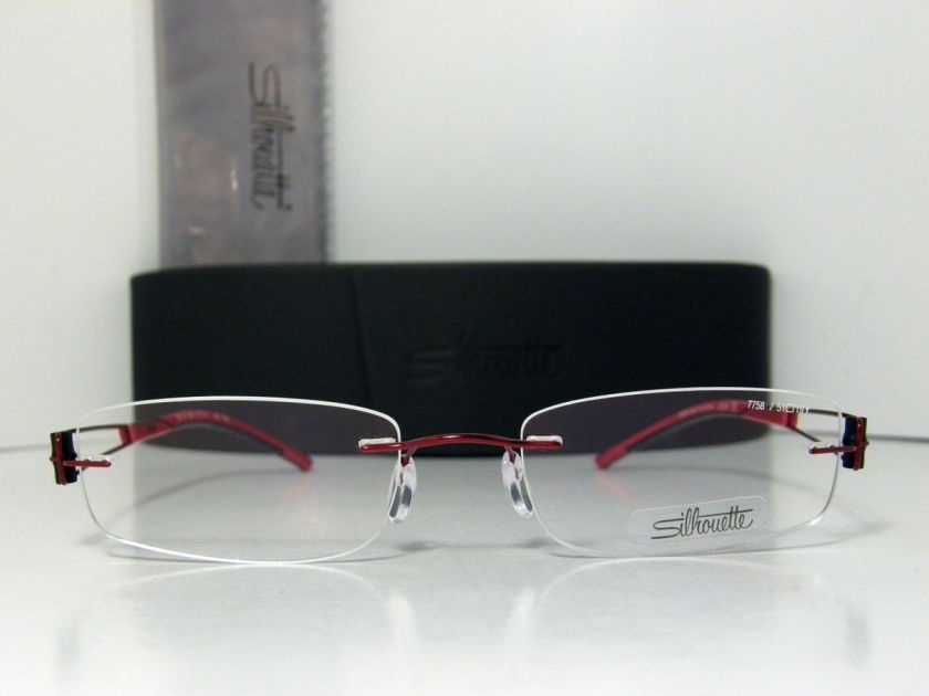   SILHOUETTE TITAN ELEMENTS TITANIUM EYEGLASSES SIL 7758 6056 7758