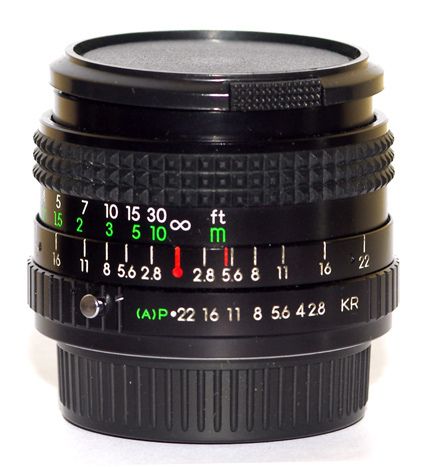 Prospec 28mm f/2.8 14 Macro Wide Angle A Lens Pentax K10D/K5/KX Film 