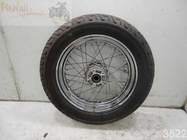 TIRE=DUNLOP D 402F, MT90B16 72H, TREAD=5/32, RIM=T16X3.00 D, SPOKES 