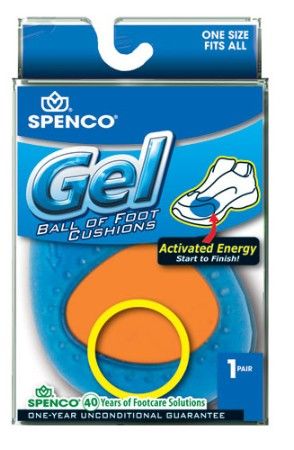 Spenco Gel Ball of Foot Metatarsal Arch Cushion 42 903  