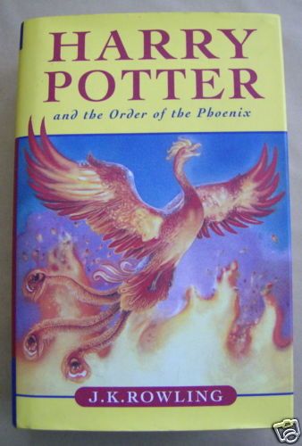 HARRY POTTER ORDER OF PHOENIX ROWLING 1st CDN ED 2003  