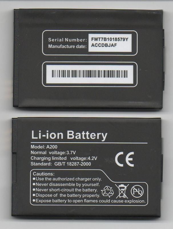 LOT 5 NEW BATTERY FOR CALCOMP A200 ZTE A310 MSGM8 2  