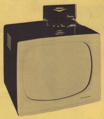 1956 RCA VICTOR 21 T 6082 TV TELEVISION SERVICE MANUAL  
