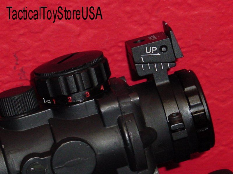 opt AIM Tactical ACOG style 4x32 DUAL ILLUM Red/Green with CQB FIBER 