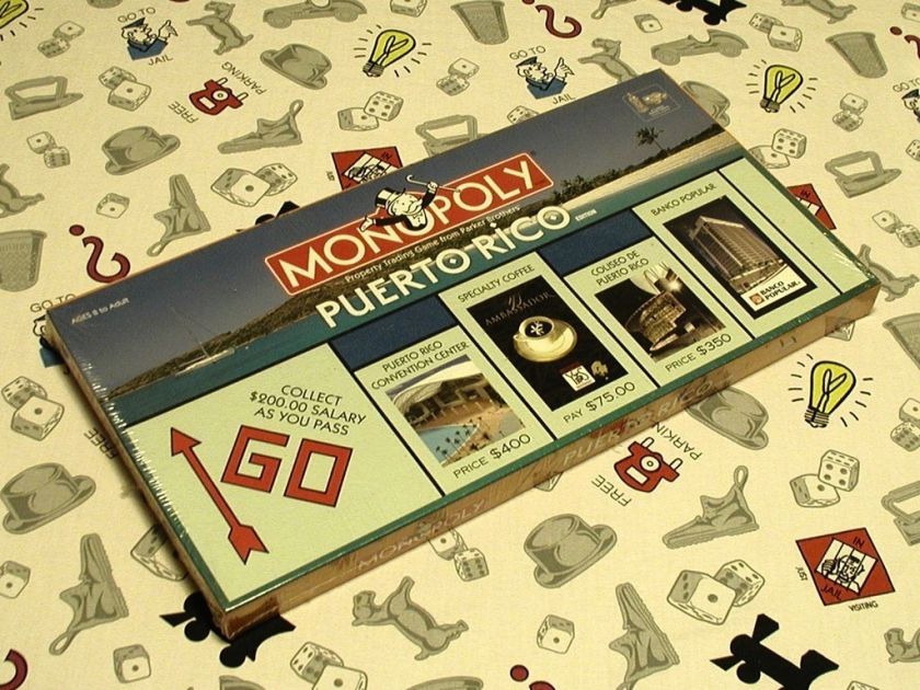 Monopoly Puerto Rico Edition New & Sealed Gift Quality  