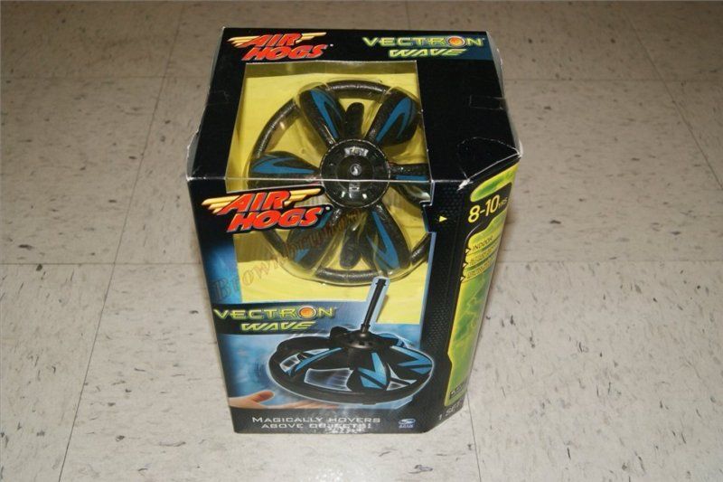 Air Hogs Vectron Wave Hover Flying UFO BLUE  