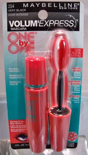   Maybelline VolumExpress One by One Mascara in Very Black (#254