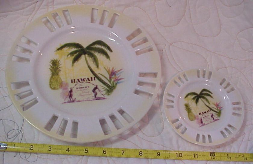 Hawaii Palm & Pineapple Collector Plates GW2.91  